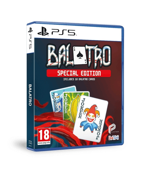 Balatro - Special Edtion (PS5) ryhmässä KODINELEKTRONIIKKA / Pelikonsolit & Tarvikkeet / Sony PlayStation 5 / Peli @ TP E-commerce Nordic AB (D12748)