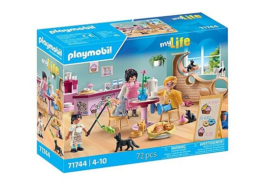 Playmobil Cat Cafe (71744) ryhmässä LELUT, TUOTTEET LAPSILLE JA VAUVOILLE / Leikkikalut, Askartelu &Pelit / Lelusarja @ TP E-commerce Nordic AB (D12792)