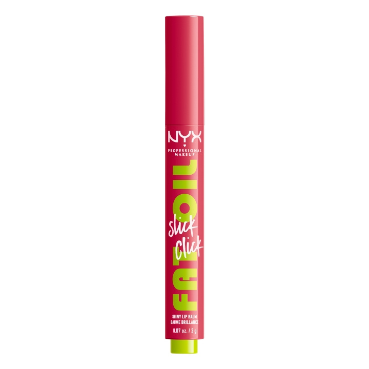 NYX Ammattimeikki - Fat Oil Slick Stick - Double Tap 10 ryhmässä KAUNEUS JA TERVEYS / Meikit / Huulet / Huulivoide @ TP E-commerce Nordic AB (D12936)
