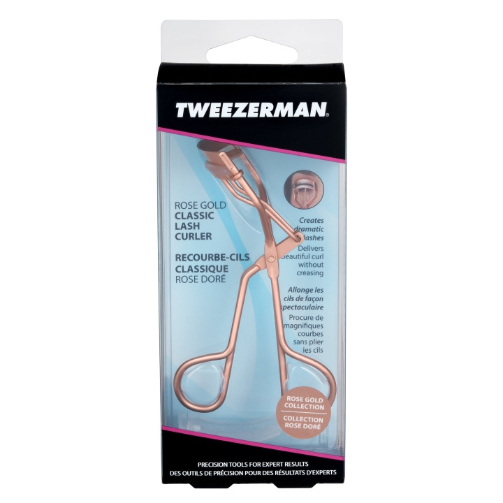 Tweezerman Klassinen ripsienpidennyslaite - Rose Gold ryhmässä KAUNEUS JA TERVEYS / Meikit / Silmät ja kulmat / Kulmakitti @ TP E-commerce Nordic AB (D12943)