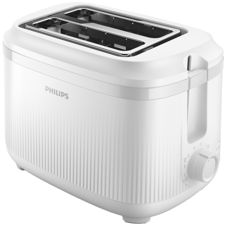 Philips Brödrost HD2511/00 Arctic White 3000 serien ryhmässä KOTI, TALOUS JA PUUTARHA / Kodinkoneet / Leivänpaahtimet & Leipägrillit / Leivänpaahtimet @ TP E-commerce Nordic AB (D12976)