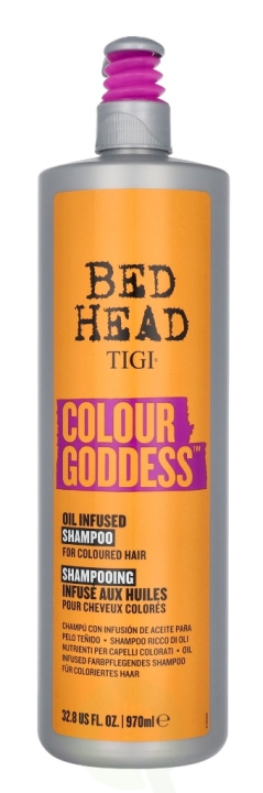 TIGI Bh Colour Goddess Oil Infused Shampoo 970 ml For Coloured Hair ryhmässä KAUNEUS JA TERVEYS / Hiukset &Stailaus / Hiustenhoito / Shampoo @ TP E-commerce Nordic AB (D13001)