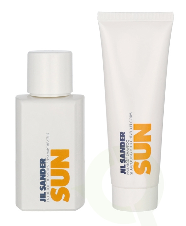 Jil Sander Sun Women Giftset 150 ml Edt Spray 75ml/Shower Gel 75ml ryhmässä KAUNEUS JA TERVEYS / Lahjapakkaukset / Naisten lahjapakkaukset @ TP E-commerce Nordic AB (D13036)