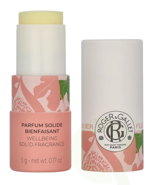 Roger & Gallet Fleur De Figeur Wellb. Solid Fragrance Stick 5 g ryhmässä KAUNEUS JA TERVEYS / Tuoksut & Parfyymit / Parfyymit / Naisten Tuoksut @ TP E-commerce Nordic AB (D13118)