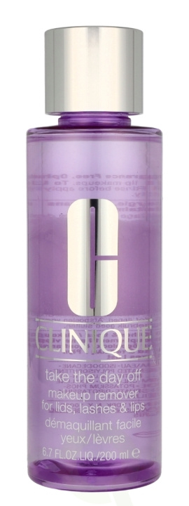 Clinique Take The Day Off Makeup Remover 200 ml For Lids, Lases & Lips ryhmässä KAUNEUS JA TERVEYS / Meikit / Meikinpoisto @ TP E-commerce Nordic AB (D13142)