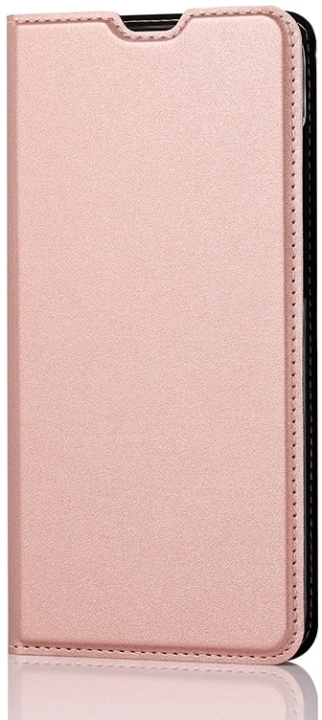 Wave BookCase -suojakotelo, Samsung Galaxy A70, ruusukulta ryhmässä ÄLYPUHELIMET JA TABLETIT / Puhelimen suojakotelo / Samsung @ TP E-commerce Nordic AB (D13264)