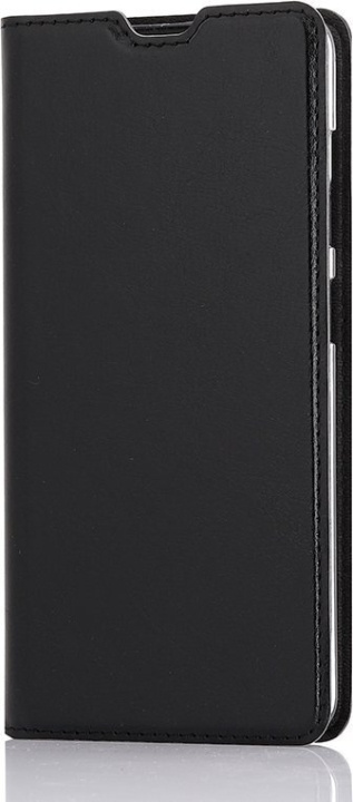 Wave BookCase -suojakotelo, Samsung Galaxy A21s, musta ryhmässä ÄLYPUHELIMET JA TABLETIT / Puhelimen suojakotelo / Samsung @ TP E-commerce Nordic AB (D13279)