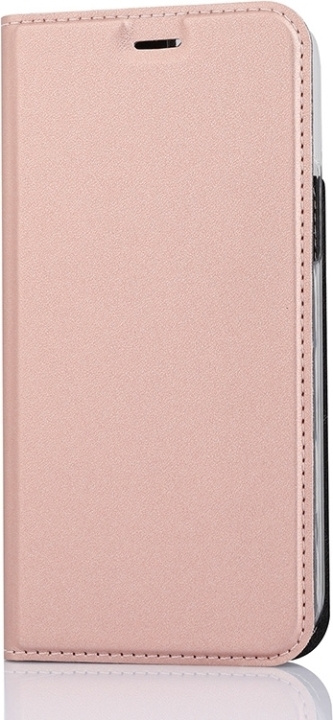 Wave BookCase suojakotelo, iPhone 12 Pro / iPhone 12, ruusukulta ryhmässä ÄLYPUHELIMET JA TABLETIT / Puhelimen suojakotelo / Apple / iPhone 12 Pro @ TP E-commerce Nordic AB (D13286)