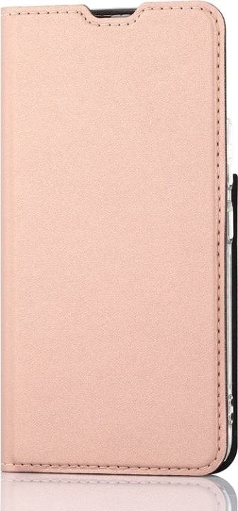 Wave BookCase -suojakotelo, Samsung Galaxy S22 5G, ruusukulta ryhmässä ÄLYPUHELIMET JA TABLETIT / Puhelimen suojakotelo / Samsung @ TP E-commerce Nordic AB (D13310)