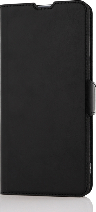 Wave BookCase -suojakotelo, Motorola Moto G14, musta ryhmässä ÄLYPUHELIMET JA TABLETIT / Puhelimen suojakotelo / Motorola @ TP E-commerce Nordic AB (D13368)