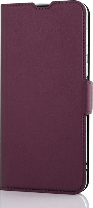Wave BookCase -suojakotelo, Motorola Moto E13, Smoky Sangria ryhmässä ÄLYPUHELIMET JA TABLETIT / Puhelimen suojakotelo / Motorola @ TP E-commerce Nordic AB (D13372)