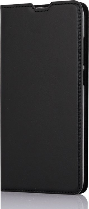 Wave BookCase -suojakotelo, Xiaomi Redmi Note 10 5G, musta ryhmässä ÄLYPUHELIMET JA TABLETIT / Puhelimen suojakotelo / Xiaomi @ TP E-commerce Nordic AB (D13398)