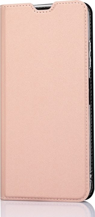 Wave BookCase -suojakotelo, Samsung Galaxy A22 5G, ruusukulta ryhmässä ÄLYPUHELIMET JA TABLETIT / Puhelimen suojakotelo / Samsung @ TP E-commerce Nordic AB (D13400)