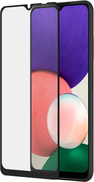 SAFE by PanzerGlass -panssarilasi, Samsung Galaxy A22 5G, musta kehys ryhmässä ÄLYPUHELIMET JA TABLETIT / Puhelimen suojakotelo / Samsung @ TP E-commerce Nordic AB (D13449)