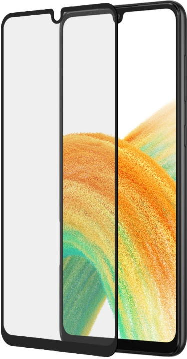 SAFE by PanzerGlass -panssarilasi, Samsung Galaxy A33 5G, musta kehys ryhmässä ÄLYPUHELIMET JA TABLETIT / Puhelimen suojakotelo / Samsung @ TP E-commerce Nordic AB (D13450)