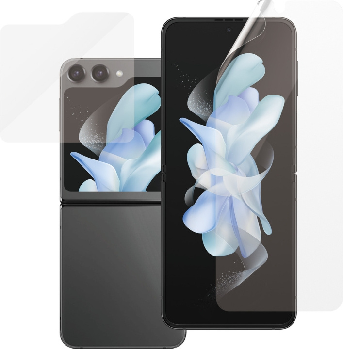 PanzerGlass Screen Protector näyttöjen suojalasit, Samsung Galaxy Z Flip5 ryhmässä ÄLYPUHELIMET JA TABLETIT / Puhelimen suojakotelo / Samsung @ TP E-commerce Nordic AB (D13469)
