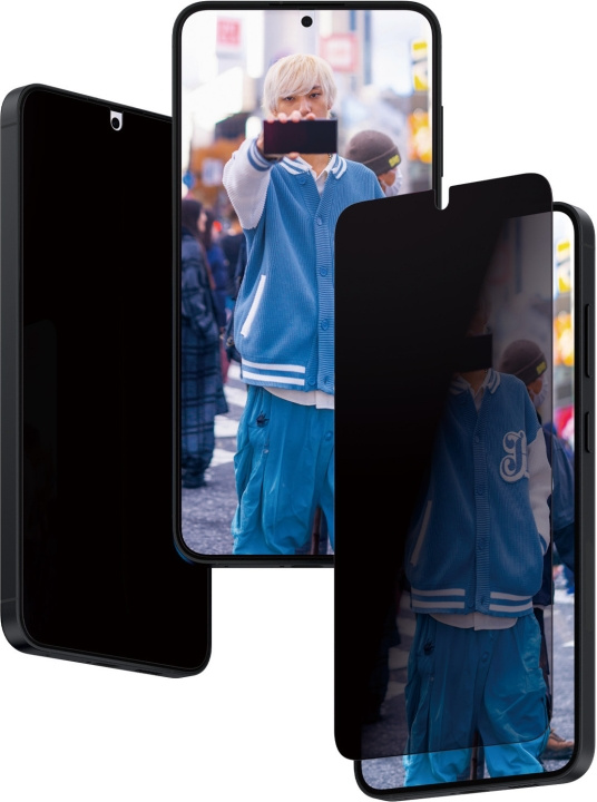 PanzerGlass Privacy Ultra Wide Fit -panssarilasi, Samsung Galaxy S24+ ryhmässä ÄLYPUHELIMET JA TABLETIT / Puhelimen suojakotelo / Samsung @ TP E-commerce Nordic AB (D13474)