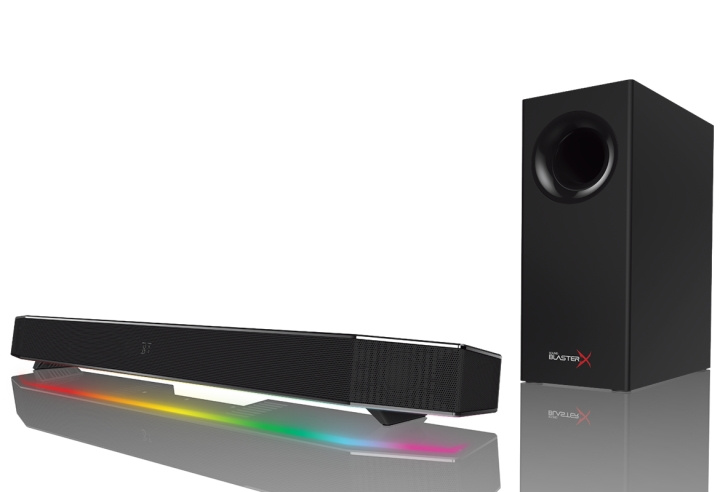Creative Sound Blaster X Katana - pelisoundbari ryhmässä KODINELEKTRONIIKKA / Ääni & Kuva / Kotiteatteri, HiFi ja kannettavat / Soundbars @ TP E-commerce Nordic AB (D13674)