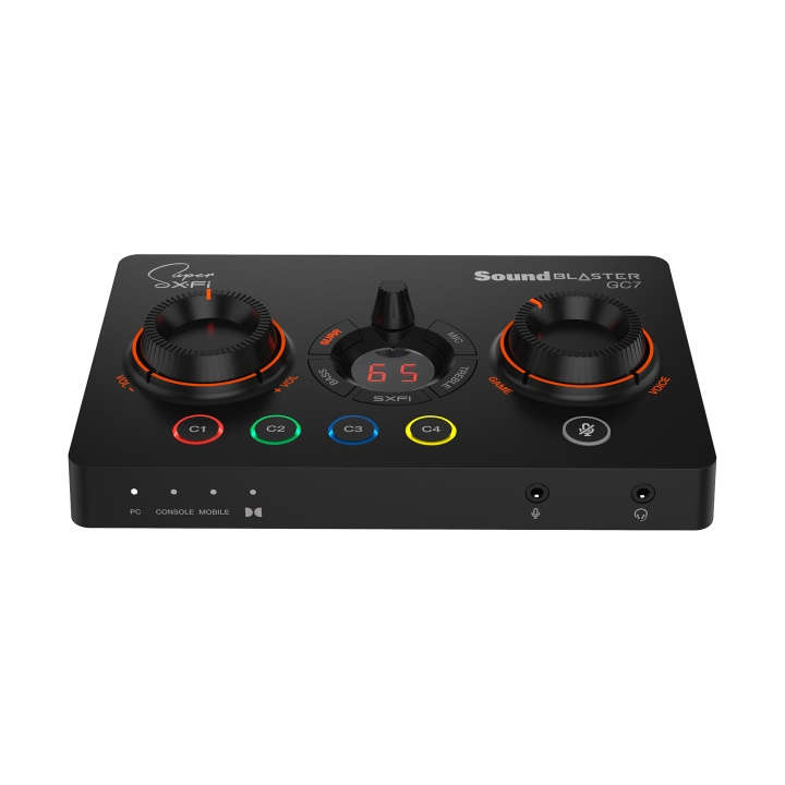 Creative Labs Creative - Sound Blaster GC7 Next Gen Gaming USB -äänikortti ryhmässä TIETOKOONET & TARVIKKEET / Tietokoneen komponentit / Äänikortit @ TP E-commerce Nordic AB (D13761)