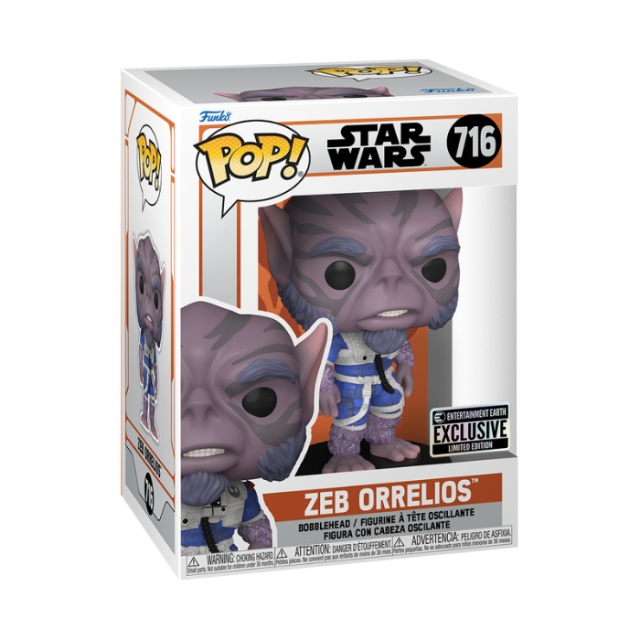 Funko Pop! POP - Vinyyli paitsi Mandalorian - Zeb Orrelios (78341) ryhmässä LELUT, TUOTTEET LAPSILLE JA VAUVOILLE / Leikkikalut, Askartelu &Pelit / Figuurit, miniatyyrit ja tarvikkeet @ TP E-commerce Nordic AB (D13775)