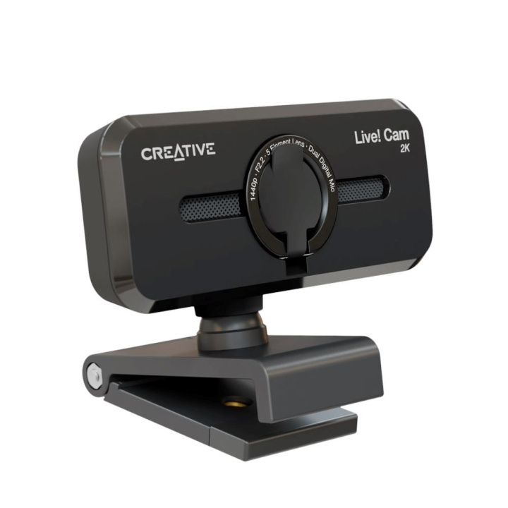 Creative Live! Cam Sync 2K QHD v3 Webkamera ryhmässä TIETOKOONET & TARVIKKEET / Tietokonetarvikkeet / Web-kamerat @ TP E-commerce Nordic AB (D13809)