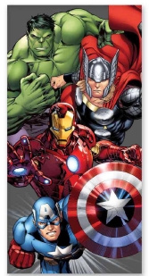AVENGERS Pyyhe - 70x140 cm - AVENGERS (110051) ryhmässä KOTI, TALOUS JA PUUTARHA / Kylpyhuone / Pyyhkeet @ TP E-commerce Nordic AB (D13826)