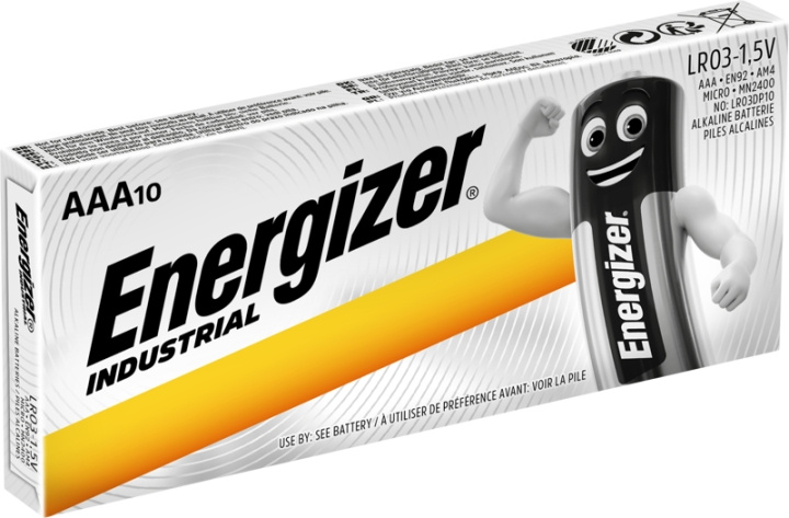Energizer Teollinen AAA 10-pack ryhmässä KODINELEKTRONIIKKA / Paristot & Laturit / Akut @ TP E-commerce Nordic AB (D13869)