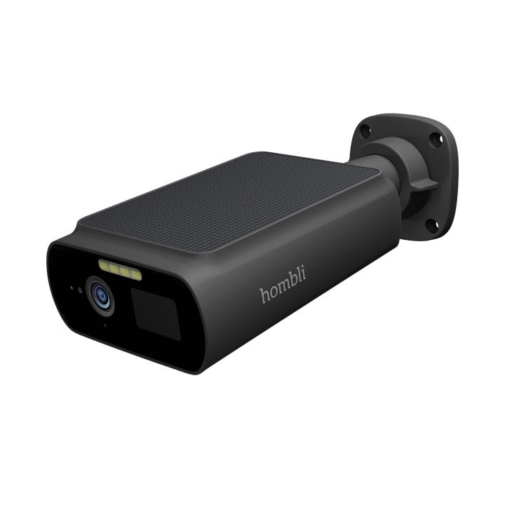 Hombli Smart Solar Cam 2K, musta ryhmässä KOTI, TALOUS JA PUUTARHA / Hälytys ja turvallisuus / Valvontakamerat / Digitaalinen (verkko) / Ulkokamerat @ TP E-commerce Nordic AB (D13872)