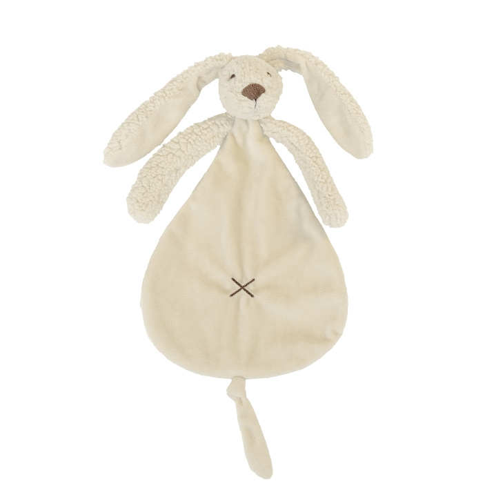 Happy Horse Rabbit Richie Kierrätetty Nusseklud - 25 cm - Beige (134012) ryhmässä LELUT, TUOTTEET LAPSILLE JA VAUVOILLE / Lelut vauvoille (0-3v) / Pehmolelut @ TP E-commerce Nordic AB (D13918)
