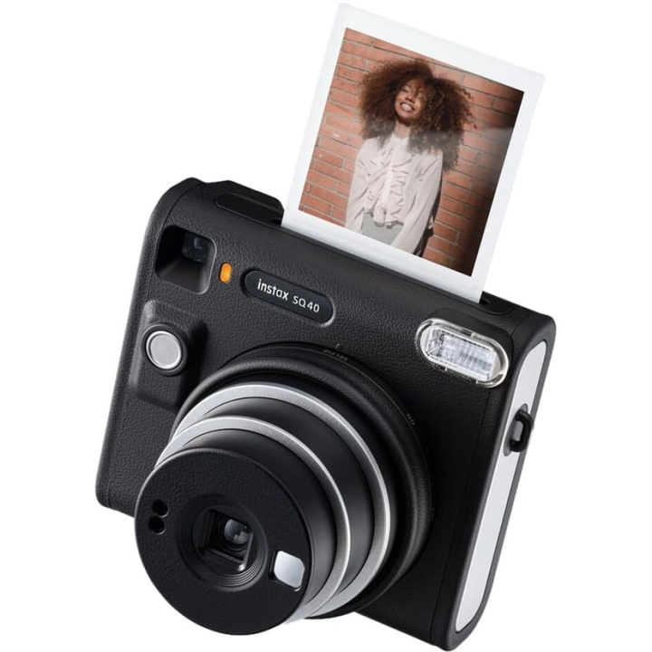 Fuji Instax Square SQ40 Musta ryhmässä KODINELEKTRONIIKKA / Valokuvat & Videot / Kamerat @ TP E-commerce Nordic AB (D13952)
