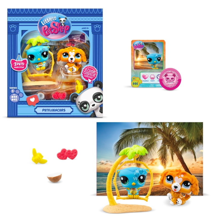 Littlest Pet Shop Petfluencer Pairs Ass. (00560) ryhmässä LELUT, TUOTTEET LAPSILLE JA VAUVOILLE / Leikkikalut, Askartelu &Pelit / Figuurit, miniatyyrit ja tarvikkeet @ TP E-commerce Nordic AB (D13962)