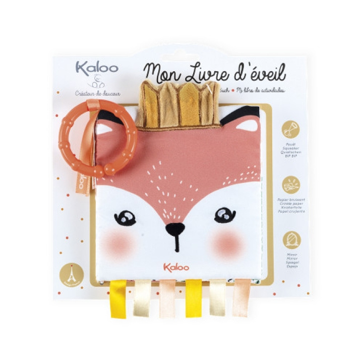 kaloo Tehtäväkirja - Vihainen kettu (LKK62782) ryhmässä LELUT, TUOTTEET LAPSILLE JA VAUVOILLE / Lelut vauvoille (0-3v) / Toiminnalliset lelut @ TP E-commerce Nordic AB (D13966)