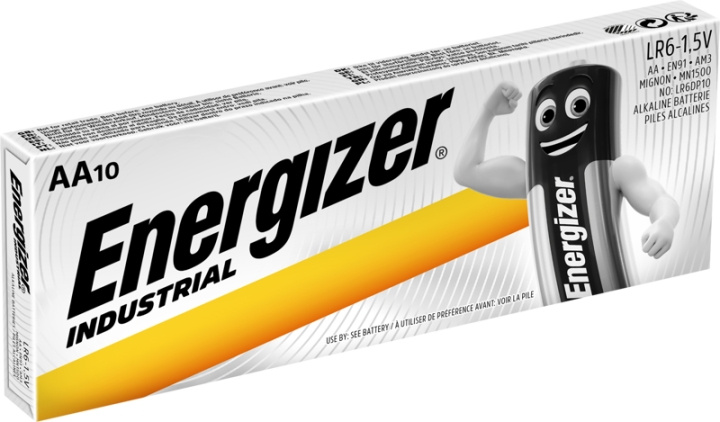Energizer Teollinen AA DP10/120 10-pack ryhmässä KODINELEKTRONIIKKA / Paristot & Laturit / Akut @ TP E-commerce Nordic AB (D13974)