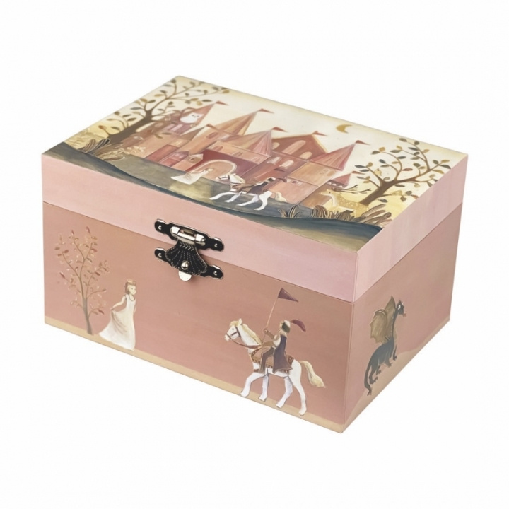 Egmont Toys Soittorasia Prinsessa - Vaaleanpunainen - 15 x 10 x 9 cm ryhmässä LELUT, TUOTTEET LAPSILLE JA VAUVOILLE / Lastenhuone / Säilytys @ TP E-commerce Nordic AB (D14022)
