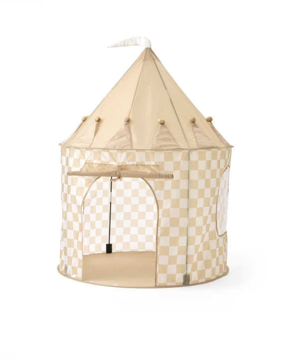 Kids Concept Tähti - Leikkiteltta Check Keltainen - (1000929) ryhmässä LELUT, TUOTTEET LAPSILLE JA VAUVOILLE / Lastenhuone / Lasten huonekalut @ TP E-commerce Nordic AB (D14043)