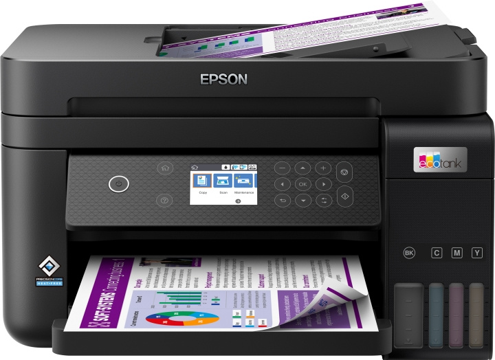 Epson EcoTank ET-3850 monitoimiväritulostin ryhmässä TIETOKOONET & TARVIKKEET / Tulostimet & Tarvikkeet / Tulostimet / 3D-tulostin & Tarvikkeet / Skrivare @ TP E-commerce Nordic AB (D14092)