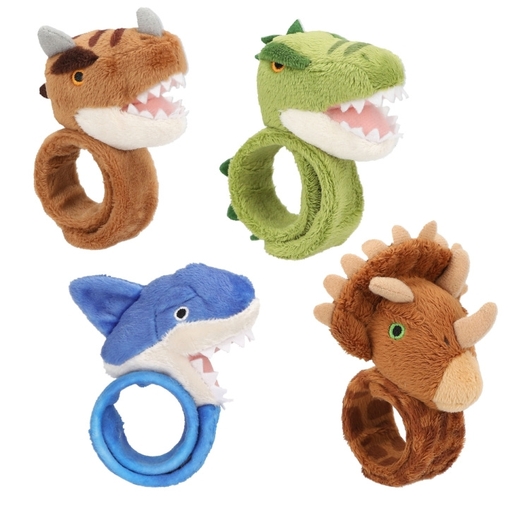 Dino World Slap Rannekoru Pehmo - (0413219) ryhmässä LELUT, TUOTTEET LAPSILLE JA VAUVOILLE / Leikkikalut, Askartelu &Pelit / Lelut @ TP E-commerce Nordic AB (D14171)