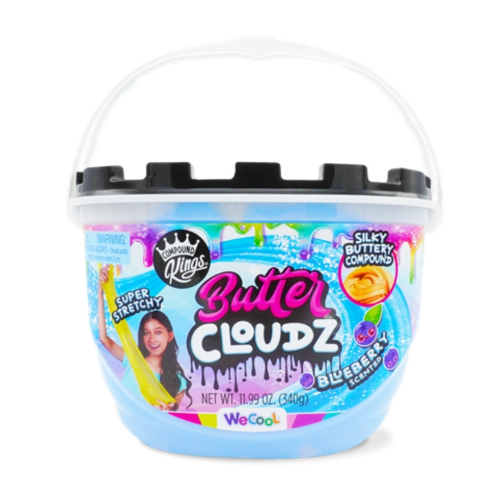Compound Kings - Butter Cloudz (musta kansi) Asstd, 340g, tuoksuva (40301) ryhmässä LELUT, TUOTTEET LAPSILLE JA VAUVOILLE / Leikkikalut, Askartelu &Pelit / Kokeilu ja tee-se-itse @ TP E-commerce Nordic AB (D14230)