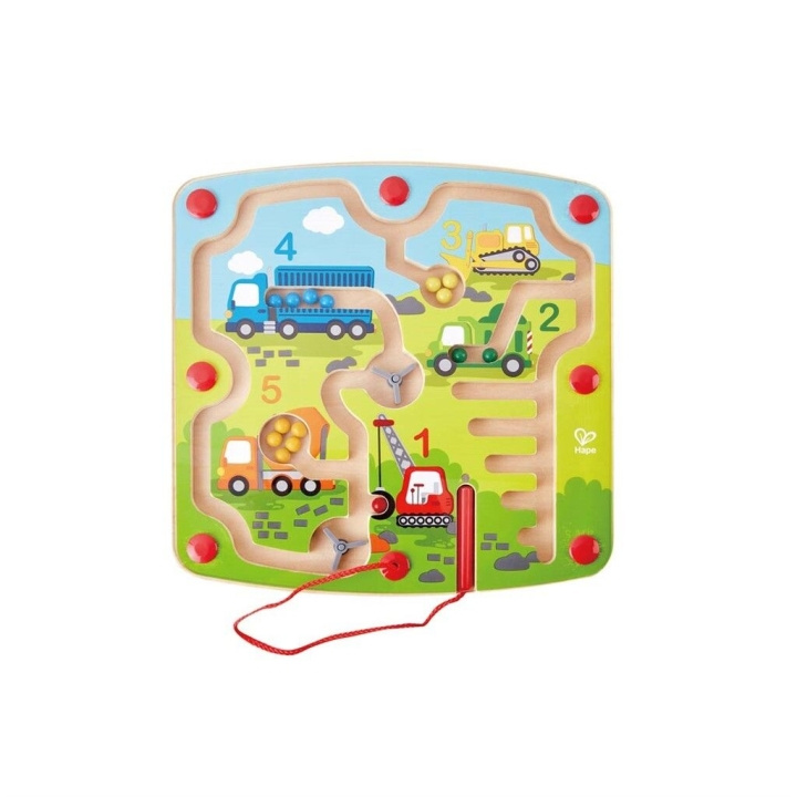 Hape Rakennus- ja numerolabyrintti (87-1713) ryhmässä LELUT, TUOTTEET LAPSILLE JA VAUVOILLE / Leikkikalut, Askartelu &Pelit / Lelut @ TP E-commerce Nordic AB (D14325)