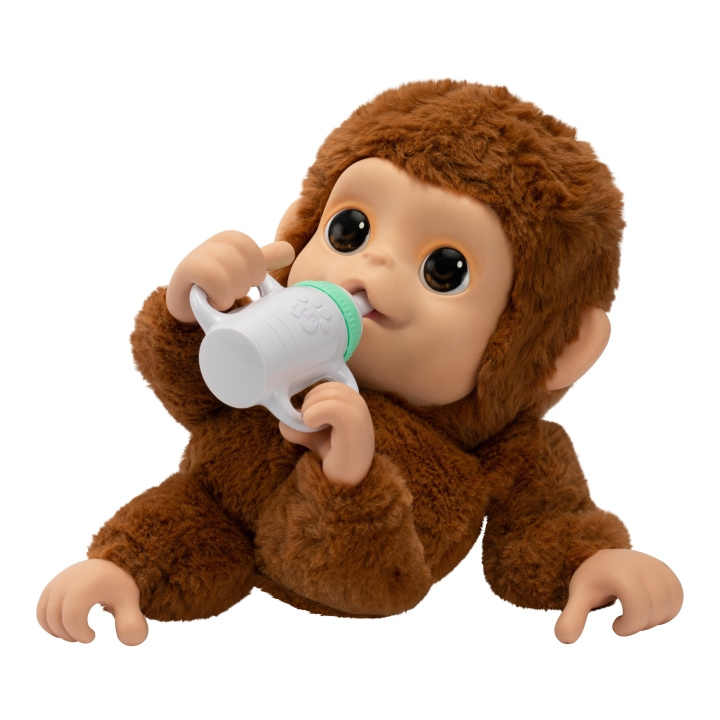 Little Live Pets Minun vauva apina Mango (26558) ryhmässä LELUT, TUOTTEET LAPSILLE JA VAUVOILLE / Lelut vauvoille (0-3v) / Pehmolelut @ TP E-commerce Nordic AB (D14396)