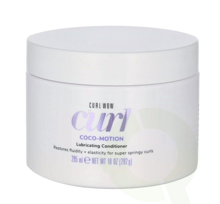 Color Wow Curl Coco-Motion Lubricating Conditioner 295 ml ryhmässä KAUNEUS JA TERVEYS / Hiukset &Stailaus / Hiustenhoito / Hoitoaine @ TP E-commerce Nordic AB (D14439)