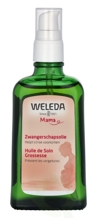 Weleda Mother Pregnancy Oil 100 ml ryhmässä KAUNEUS JA TERVEYS / Ihonhoito / Kehon hoito / Vartaloöljy @ TP E-commerce Nordic AB (D14532)
