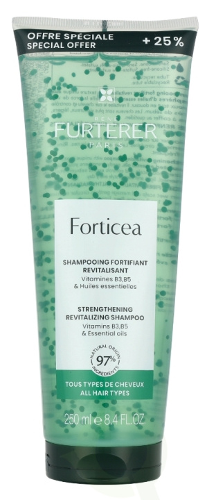 Rene Furterer Forticea Strengthening Shampoo 250 ml ryhmässä KAUNEUS JA TERVEYS / Hiukset &Stailaus / Hiustenhoito / Shampoo @ TP E-commerce Nordic AB (D14563)