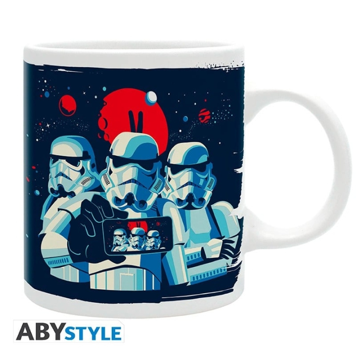 ORIGINAL STORMTROOPER - muki - 320 ml - Selfie - subli - laatikko x2 ryhmässä URHEILU, VAPAA-AIKA JA HARRASTUS / Hauskat tavarat / Mukit @ TP E-commerce Nordic AB (D14950)