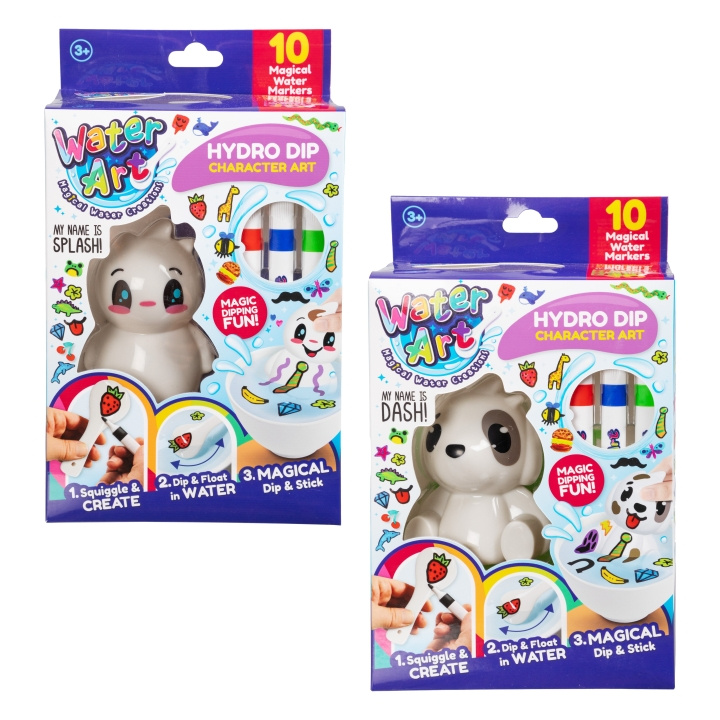 Water Art Hydro Dipping Set (33130110) ryhmässä LELUT, TUOTTEET LAPSILLE JA VAUVOILLE / Leikkikalut, Askartelu &Pelit / Piirrä ja laske @ TP E-commerce Nordic AB (D14963)