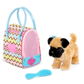 Pucci Koira pussissa, siksak - (708366) ryhmässä LELUT, TUOTTEET LAPSILLE JA VAUVOILLE / Lelut vauvoille (0-3v) / Pehmolelut @ TP E-commerce Nordic AB (D14985)