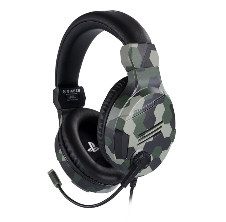 NACON PS4 Gaming Headset V3 - Vihreä - Kuulokkeet - Sony ryhmässä KODINELEKTRONIIKKA / Pelikonsolit & Tarvikkeet / Sony PlayStation 4 @ TP E-commerce Nordic AB (D15017)