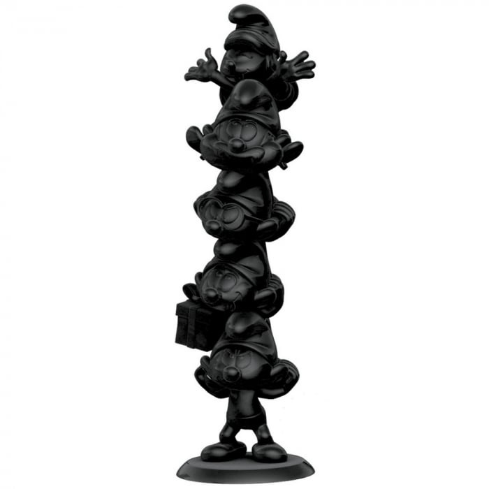 Plastoy Smurffit Hartsipatsas Smurffit sarake Musta painos 50 cm ryhmässä URHEILU, VAPAA-AIKA JA HARRASTUS / Hauskat tavarat / Keräilyesineet @ TP E-commerce Nordic AB (D15033)