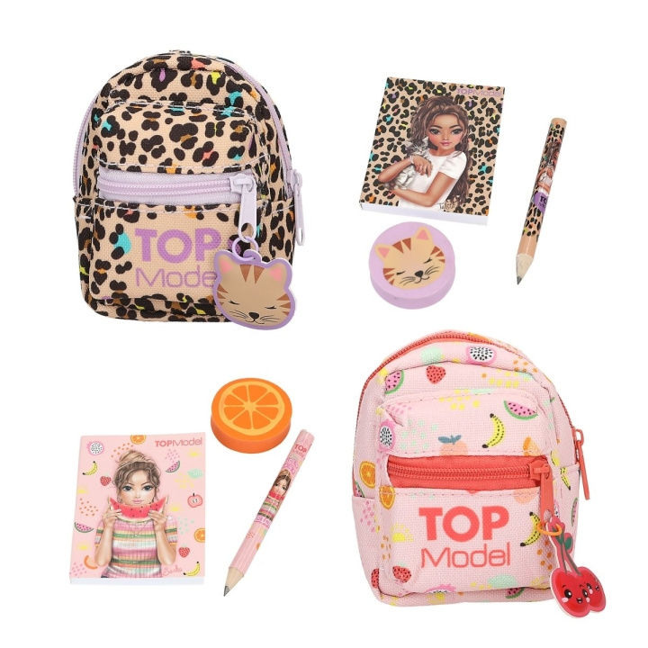 TOPModel Micro paperitarvikereppu - Mini ryhmässä LELUT, TUOTTEET LAPSILLE JA VAUVOILLE / Matkustus / Laukut / Reput ja rinkat @ TP E-commerce Nordic AB (D15065)