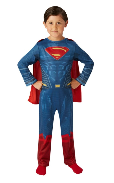 Rubies DC Comics puku - Teräsmies (116 cm) ryhmässä LELUT, TUOTTEET LAPSILLE JA VAUVOILLE / Leikkikalut, Askartelu &Pelit / Naamiaisasut @ TP E-commerce Nordic AB (D15078)